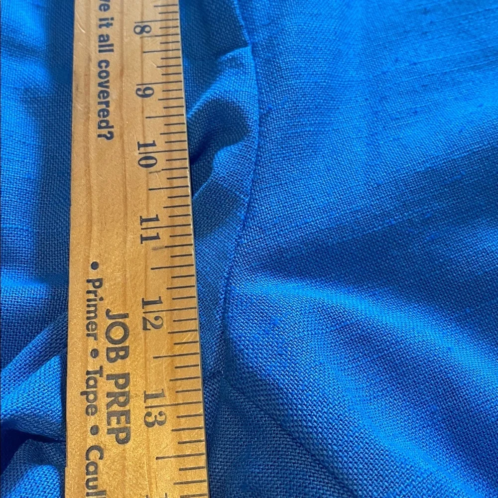 Veronica Beard Dova Azure Blue Wide-Leg Pants Size 10 - Picture 8 of 16